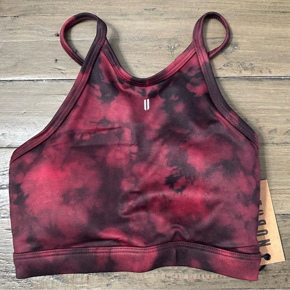 NOBULL Red and Black Sports Bra